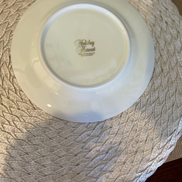 Holiday Harvest Salad Plate by Royal Limited, Japan, Set of 4, Holiday Table, - Picture 6 of 14